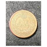 1861 US INDIAN HEAD CENT XF