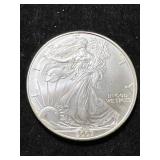 2007 AMERICAN SILVER EAGLE 1 TROY OZ .999 FINE SILVER