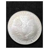 2007 AMERICAN SILVER EAGLE 1 TROY OZ .999 FINE SILVER