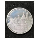 1 TROY OZ .999 FINE SILVER STANSBERRY RESEARCH ROUND