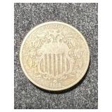 1868 US SHIELD NICKEL