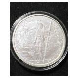 1 TROY OZ .999 FINE SILVER VALKYRIE ROUND IN AIRTITE