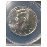 1995-D US KENNEDY HALF DOLLAR ANACS MS67