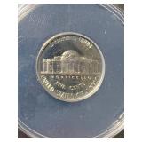 1954 PROOF US JEFFERSON NICKEL ANACS PF66