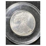 1/4TH TROY OZ .999 FINE SILVER WALKING LIBERTY ROUND IN AIRTITE