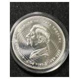 1 TROY OZ .999 FINE SILVER 2024 TOKELAU ROUND IN AIRTITE