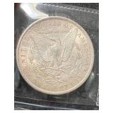 1889 US MORGAN SILVER DOLLAR