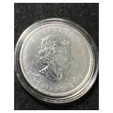 1 TROY OZ .9999 FINE SILVER CANADIAN ROUND IN AIRTITE