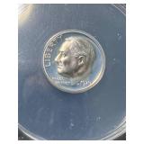 1970-S PROOF US ROOSEVELT DIME ANACS PF67 CAMEO