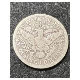 1908-O US BARBER QUARTER