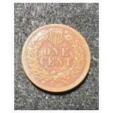 1906 US INDIAN HEAD CENT AU