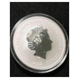 1 TROY OZ .9999 FINE SILVER APHRODITE ROUND IN AIRTITE