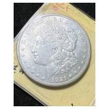 1921-S US MORGAN SILVER DOLLAR