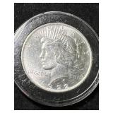 1922 US PEACE SILVER DOLLAR IN AIRTITE