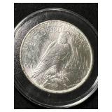1922 US PEACE SILVER DOLLAR IN AIRTITE