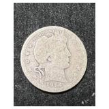 1914-D US BARBER QUARTER