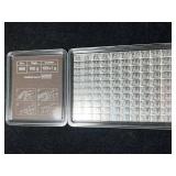 100 GRAMS .999 FINE SILVER VALCAMBI SUISSE BAR