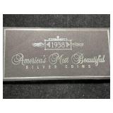 1938 AMERICAS MOST BEAUTIFUL SILVER COINS 2 COIN SET