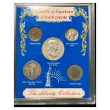 SYMBOLS OF AMERICAN FREEDOM 5 COIN LIBERTY COLLECTION