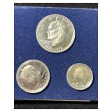US BICENTENNIAL SILVER PROOF SET