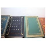Collection of 15 Classic Leather-bound Books