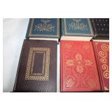 Collection of 15 Classic Leather-bound Books