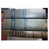 Collection of 15 Classic Leather-bound Books