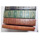 Collection of 15 Classic Leather-bound Books