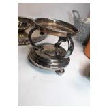 Collection of Vintage Silver Plated Tableware and Serving Pieces