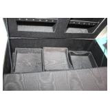 Large Wooden Storage Box with Drawers and Dividers