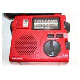 Grundig FR-200 AM/FM/SW1.2 World Band Receiver with Accessories