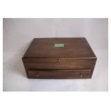Reed & Barton Wooden Silverware Storage Chest