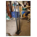 Tall Metal CD or DVD Storage Tower Rack