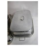 Set of Aluminum Cookware: Stock Pot and Roasting Pan