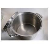 Set of Aluminum Cookware: Stock Pot and Roasting Pan