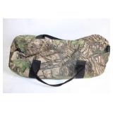 Camo Duffel Bag with Matching Mossy Oak Gloves