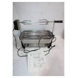 Electric Rotisserie Grill with Manual