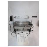 Electric Rotisserie Grill with Manual