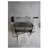 Electric Rotisserie Grill with Manual