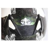 Scorpion Full-Face Motorcycle Helmet with Unique Graphics