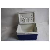 Coleman Blue and White Portable Cooler