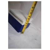 Coleman Blue and White Portable Cooler
