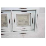 Distressed Triple Tabletop Picture Frame Set