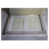 Pottery Barn Lee Metal Double Photo Frame in 5x7 Size