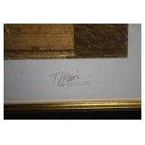 Antara I Limited Edition Framed Gold Foil Artwork by Tlkia (5/100)