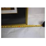 Antara I Limited Edition Framed Gold Foil Artwork by Tlkia (5/100)