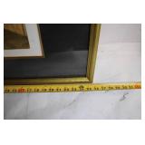 Antara I Limited Edition Framed Gold Foil Artwork by Tlkia (5/100)