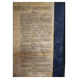 Framed Replica of the United States Constitution