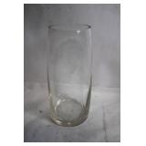 Clear Glass Vase 12 Inches Tall
