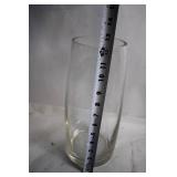 Clear Glass Vase 12 Inches Tall